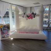 Lux Mini White Castle Bounce House