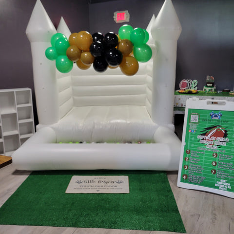 Lux Mini White Castle Bounce House