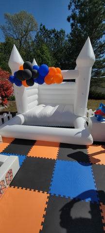 Lux Mini White Castle Bounce House