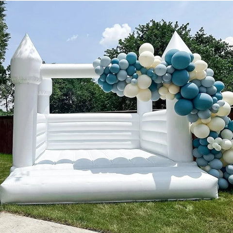 Luxury White Castle Large Bounce House Rental